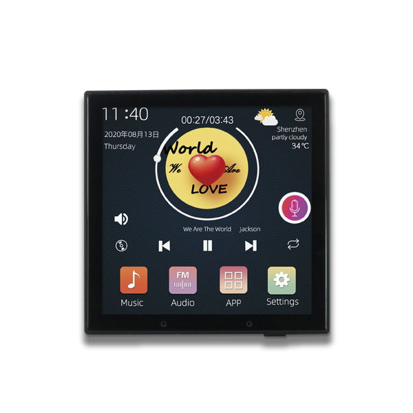 TL-JX807 4 بوصة تحكم موسيقى خلفية أندرويد