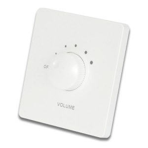 Белый регулировка громкости панель