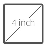 4 inch touch screen