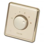 золото регулировка громкости панель