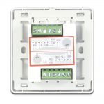 panel de control de volumen gris